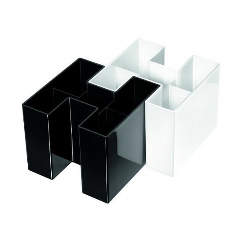 Porta-canetas HAN 10,9 x 10,9 x 9,0 cm preto