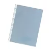 Capas perfuradas herlitz DIN A4, transparentes, 0,085 mm PP, furação Eurolochung, abertas em cima