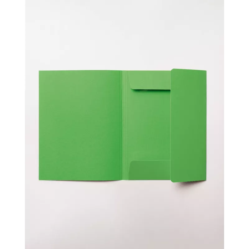 Pasta de arquivo folia DIN A4, verde