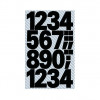 Números autocolantes AVERY Zweckform 3785 números, preto, 25,0 mm, 48 etiquetas