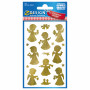 AVERY Zweckform autocolantes anjo, dourado, 8 etiquetas