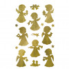 AVERY Zweckform autocolantes anjo, dourado, 8 etiquetas