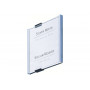 Durable INFO SIGN placa de porta, 210 x 148,5 mm, prateado metálico (480523)
