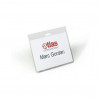 Cartões de identificação DURABLE transparentes 9 cm x 6 cm