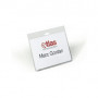 Cartões de identificação DURABLE transparentes 9 cm x 6 cm