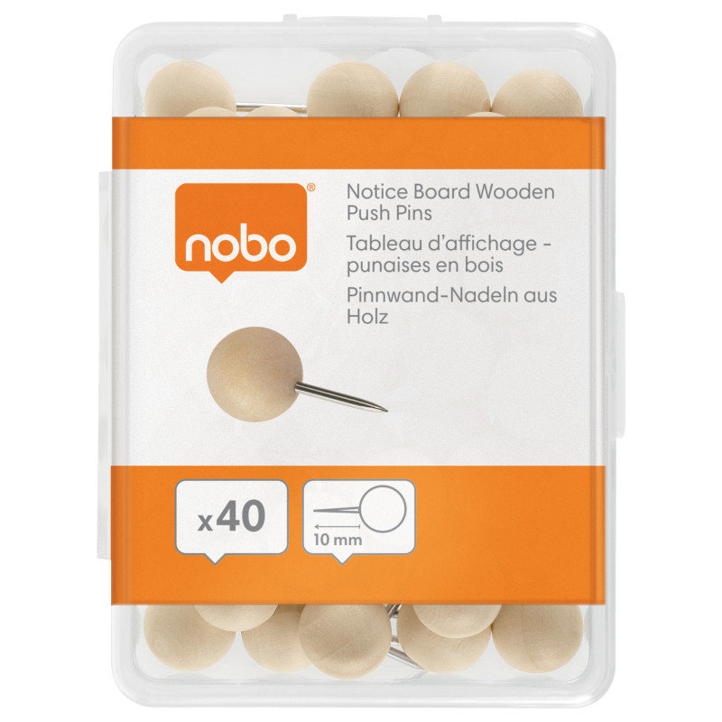Pioneses nobo, castanhos, 40 unid.