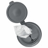 Toalhetes de limpeza para quadro branco Nobo, distribuidor em plástico reciclado, 100 toalhetes