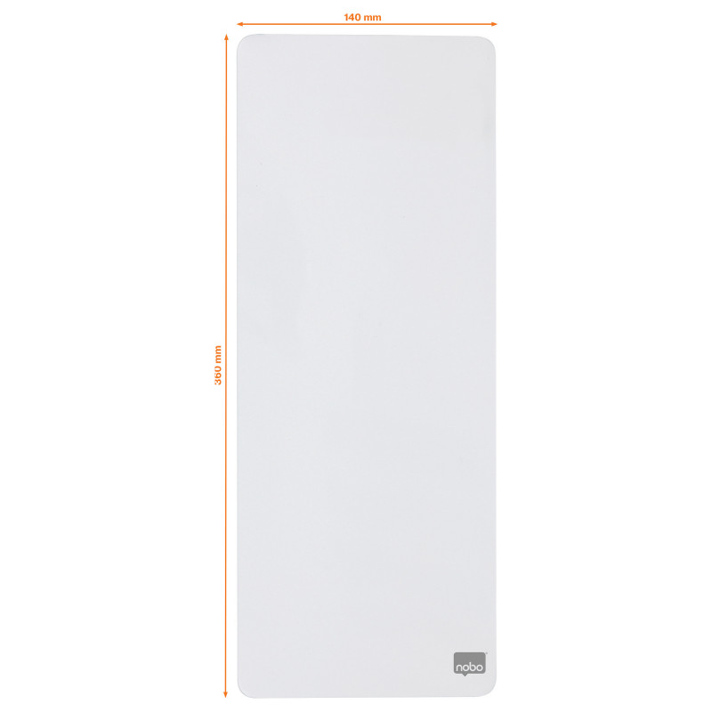 Mini quadro branco nobo, 14 x 36,5 cm