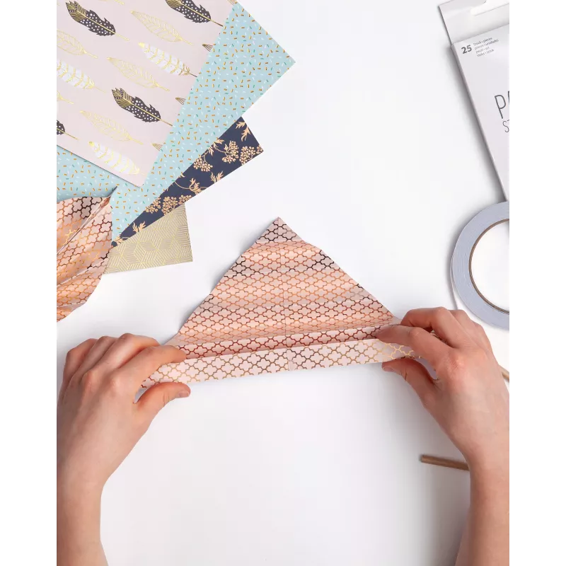 Bloco de papel de motivos folia DIN A4, 165 g/m²