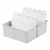 Ficheiro de fichas HAN A7 A7 300 fichas cinzento-claro