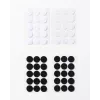 Pontos de velcro Folia, preto & branco (2301)