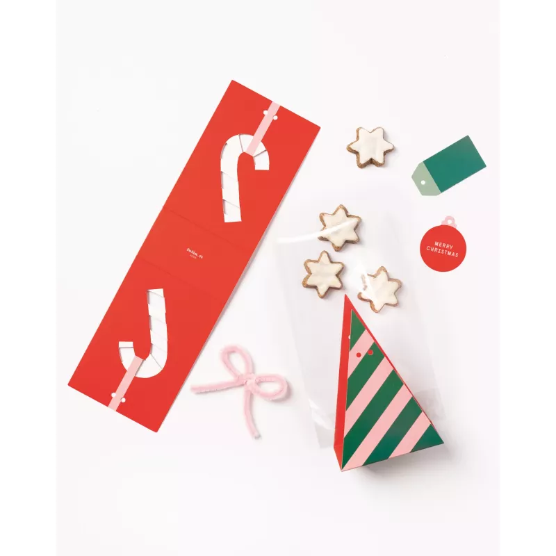 Sacos de fundo PP folia SWEET CHRISTMAS