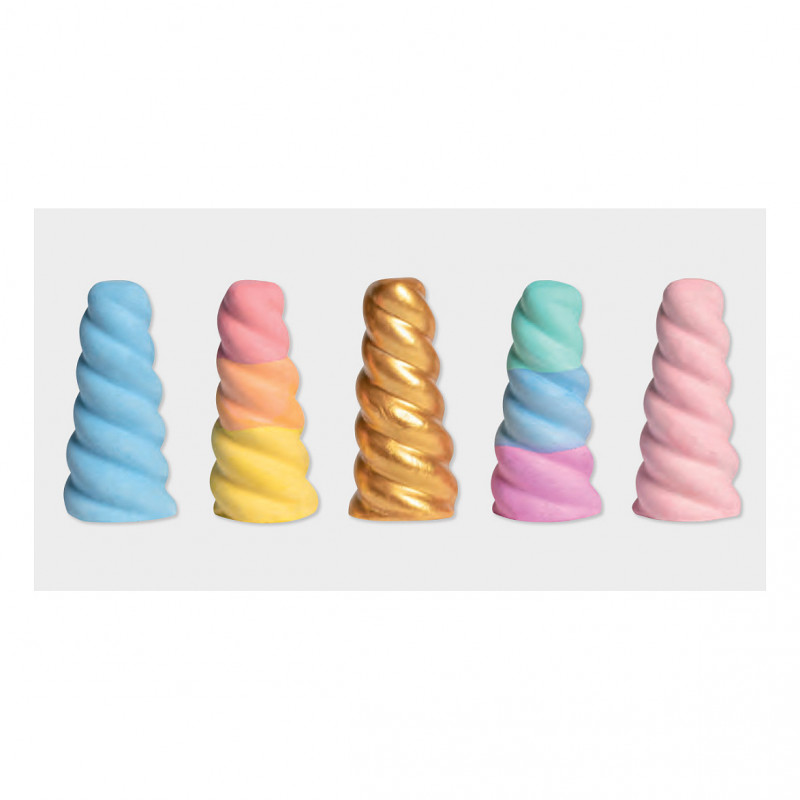 Giz de rua folia Unicorn cor sortida