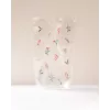 Sacos de fundo em PP folia A FLORAL CHRISTMAS, 14,5 x 23,5 cm
