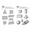 Cadernos de geometria OXFORD com grelha de pontos A4 16 folhas