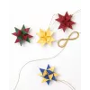 Papel de dobragem folia para estrelas de Fröbel, mini, mistura colorida
