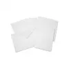 Cartões dobráveis folia, 5 cartões, branco
