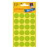 AVERY Zweckform etiquetas de marcação 3174, verde-claro, Ø 18 mm, 96 unid.