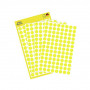 AVERY Zweckform etiquetas de marcação 3013, amarelo, Ø 8 mm, 416 unid.