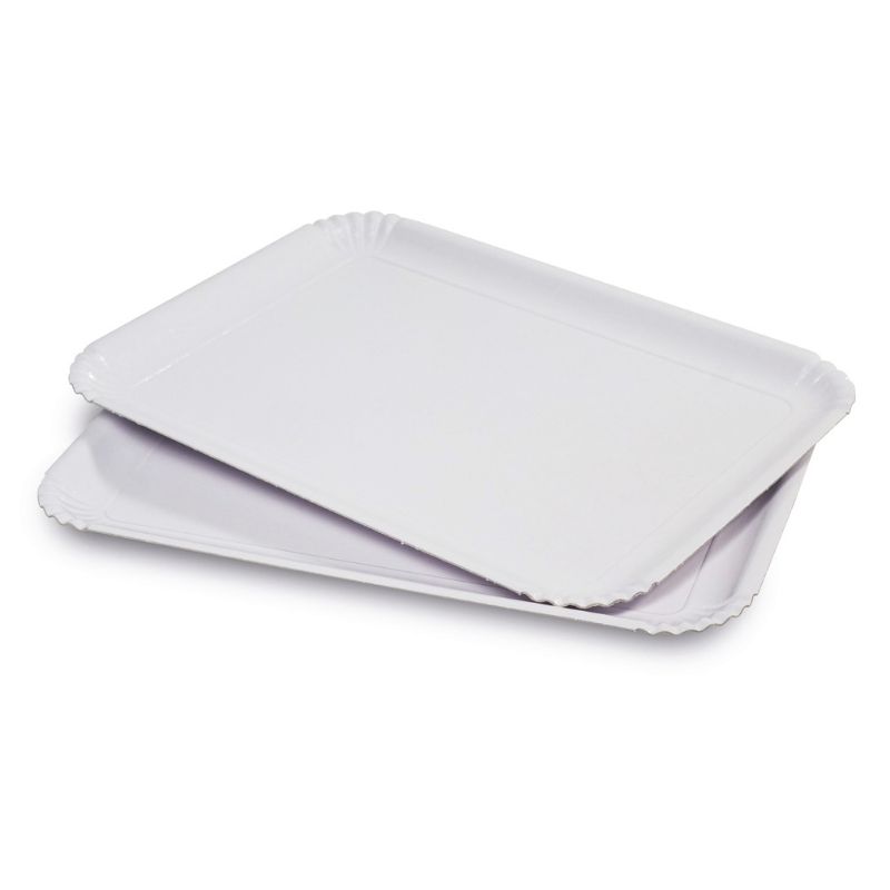 Guardini pratos de servir em papel vegetal Easy Bake, branco, 23 x 31 cm, conjunto de 3