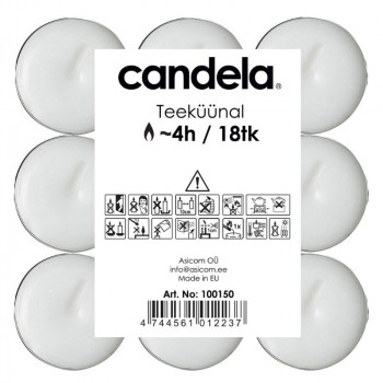 Candela Velas de chá, 18 unid.