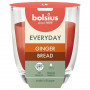 Bolsius Everyday Vela perfumada em vidro Ø70 x 80 mm, pão de mel