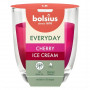 Bolsius Everyday Vela perfumada em vidro Ø70 x 80 mm, Cherry Ice Cream