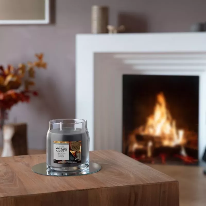 Yankee Candle Vela Crackling Embers, média