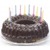 Papstar Velas de aniversário, 6 cm, multicolor, 24 unid. (12730)