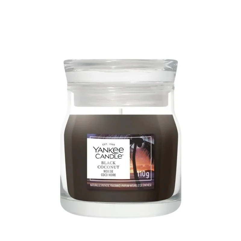 Vela Yankee Candle Black Coconut, pequena