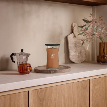 WoodWick Vela Radiant Amber, média