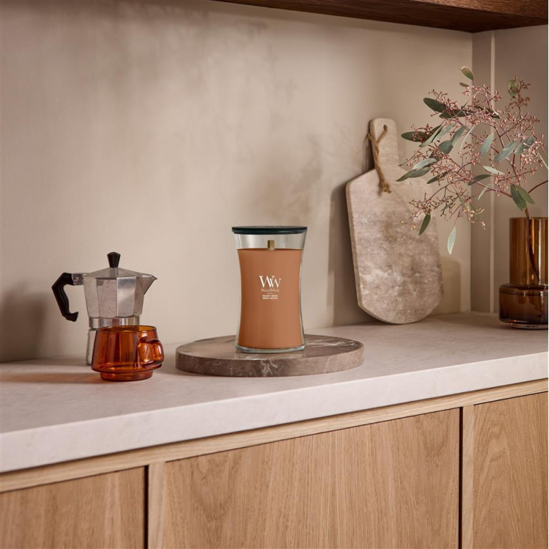 WoodWick Vela Radiant Amber, média