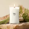 Vela WoodWick White Teak, grande, 610 g