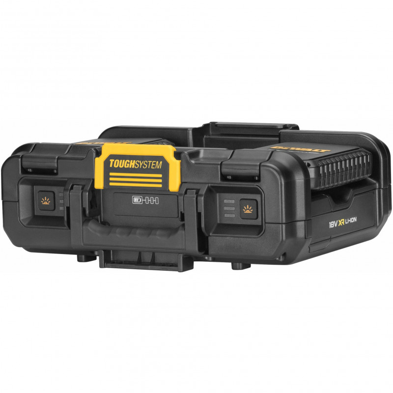 DeWALT DWST08061-1 ToughSystem 2.0 mala de ferramentas com iluminação, 14 l, preto/amarelo