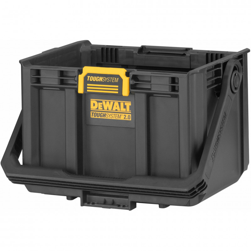 DeWALT DWST08061-1 ToughSystem 2.0 mala de ferramentas com iluminação, 14 l, preto/amarelo