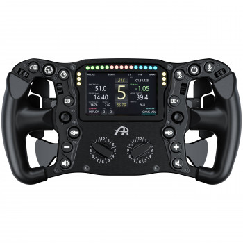 Volante de sim racing Ascher Racing Ultimate Black Edition