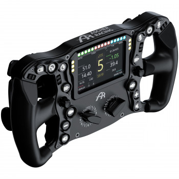 Volante de sim racing Ascher Racing Ultimate Black Edition