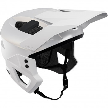 Leatt MTB Enduro 3.0 V26 capacete de bicicleta 3-em-1 com queixeira removível, branco creme, S