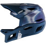 Leatt MTB Gravity 4.0 V26 capacete de bicicleta integral, Galaxy Blue, M