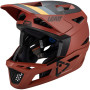 Leatt MTB Gravity 4.0 V25 capacete de bicicleta integral, Lava, M