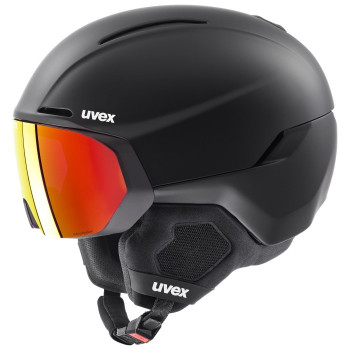 Capacete de esqui UVEX Horizon CV, preto, 55-59 cm (56/6/341/10)