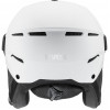 Capacete de esqui UVEX Instinct Visor, preto/branco, 53-55 cm (56/6/260/50)