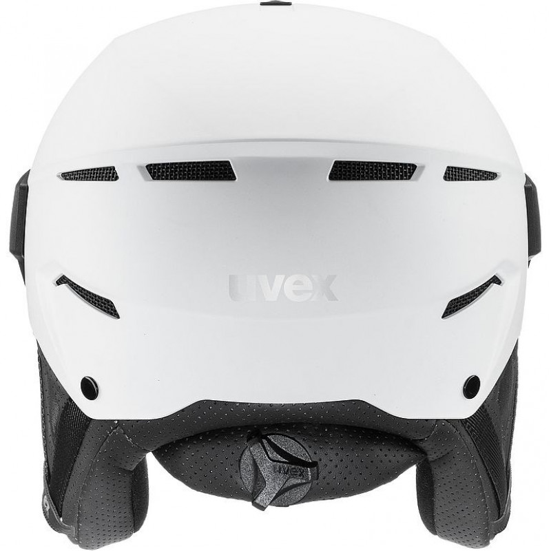 Capacete de esqui UVEX Instinct Visor, preto/branco, 53-55 cm (56/6/260/50)