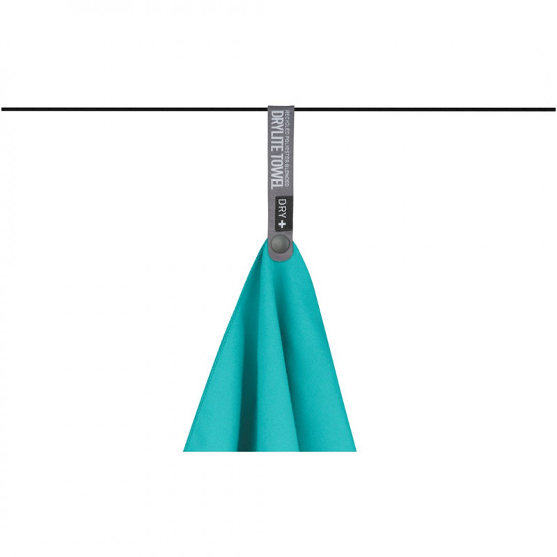 Toalha de viagem de secagem rápida Sea To Summit Tek Drylite, Large, 60 x 120 cm, turquesa Baltic