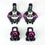 Fixação de esqui de montanha K2 Marker Alpinist 8 sem travão, preto/roxo