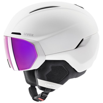 Capacete de esqui UVEX Horizon CV, branco, 55-59 cm (56/6/341/11)