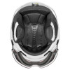 Capacete de esqui UVEX Horizon CV, branco, 55-59 cm (56/6/341/11)