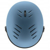 Capacete de esqui UVEX Wanted Visor, pedra/azul, 58-61