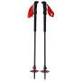 Bastões de esqui de montanha VIKING Spider para adulto, preto