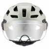 Capacete de bicicleta UVEX Finale Visor, branco/areia, 52-57